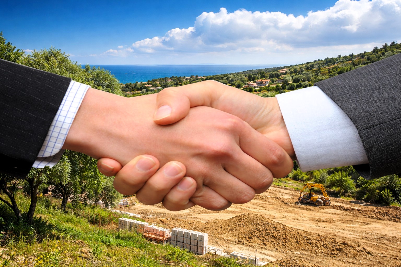 Pregled građevinske parcele u prirodi prije finalizacije procesa - Invesko Pro usluga